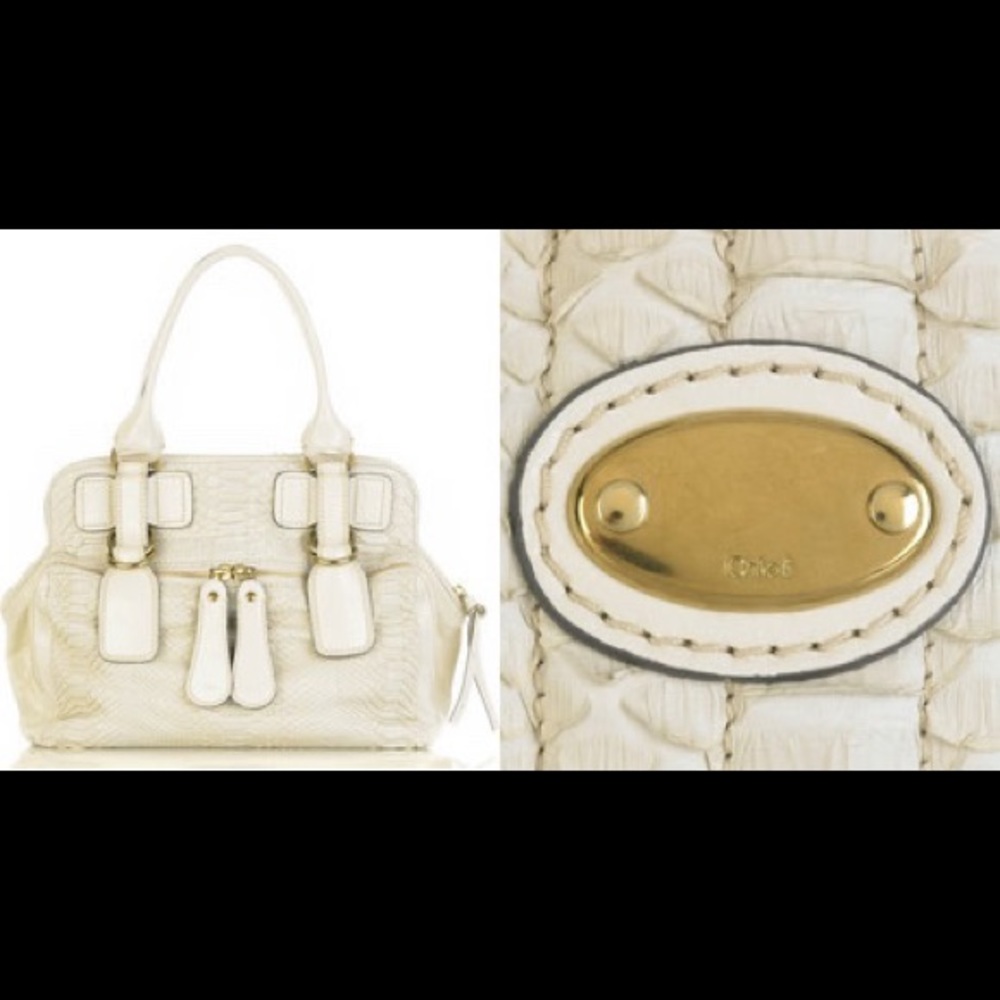 $4000 Chloé Python Bay Bag - Picture 2 of 13